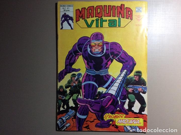 C&oacute;mics: M&Aacute;QUINA VITAL COMPLETA - Foto 1