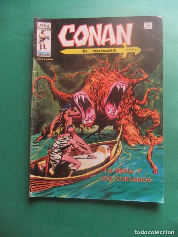 C&oacute;mics: CONAN EL BARBARO V.2 N&ordm; 26 EDICIONES VERTICE - Foto 1