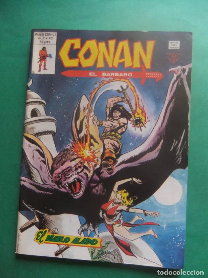 C&oacute;mics: CONAN EL BARBARO V.2 N&ordm; 43 EDICIONES VERTICE - Foto 1