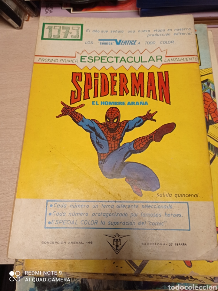 C&oacute;mics: H&Eacute;ROES MARVEL vol.1 n&ordm; 52 - V&eacute;rtice. EL HOMBRE DE HIERRO Y DAN DEFENSOR - Foto 2