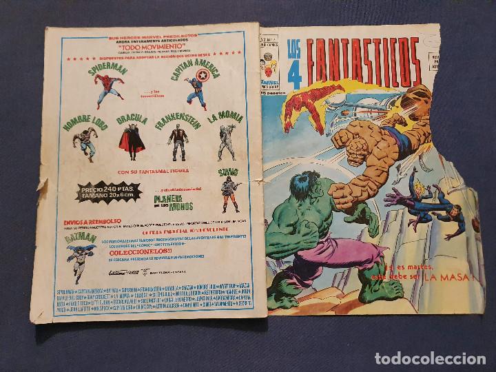 C&oacute;mics: LOS 4 FANTASTICOS VOL. 2 # 19 (VERTICE) - 1976 - Foto 2