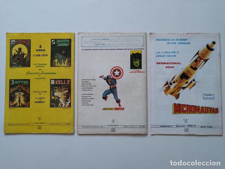 Cómics: LOTE 3 COMICS - POWER MAN - Nº 1, 2 Y 3 - MUNDI COMICS - EDICIONES VERTICE - AÑOS 1981 ...L3709 - Foto 2 - 250304765