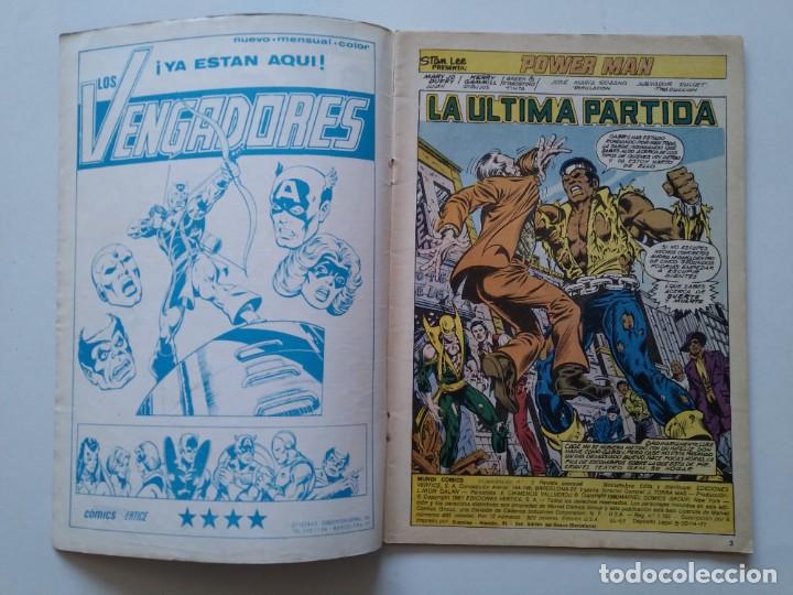 Cómics: LOTE 3 COMICS - POWER MAN - Nº 1, 2 Y 3 - MUNDI COMICS - EDICIONES VERTICE - AÑOS 1981 ...L3709 - Foto 9 - 250304765