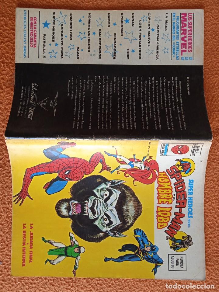 C&oacute;mics: SUPER HEROES V2 7 SPIDER-MAN Y EL HOMBRE LOBO - Foto 2