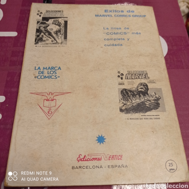 C&oacute;mics: SELECCIONES MARVEL - VERTICE - VOLUMEN 1 - NUMERO 20 - Foto 2