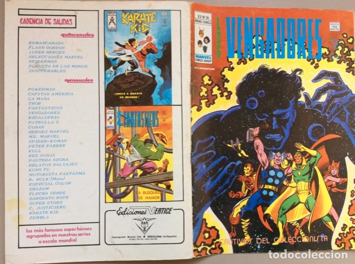 C&oacute;mics: LOS VENGADORES VOLUMEN 2 N&Uacute;MERO 36 - Foto 10
