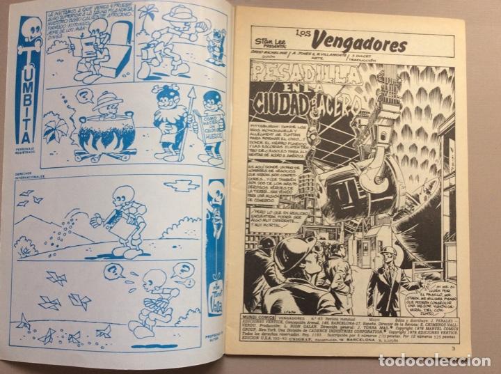 C&oacute;mics: LOS VENGADORES VOLUMEN 2 N&Uacute;MERO 45 - Foto 2