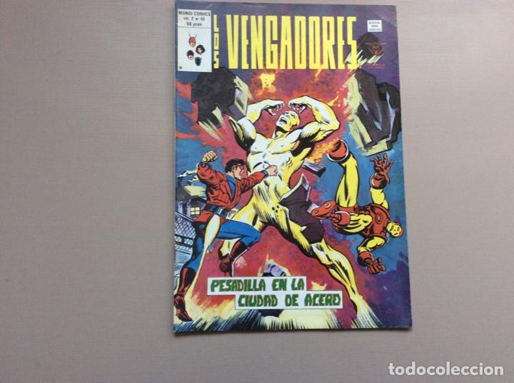 C&oacute;mics: LOS VENGADORES VOLUMEN 2 N&Uacute;MERO 45 - Foto 1
