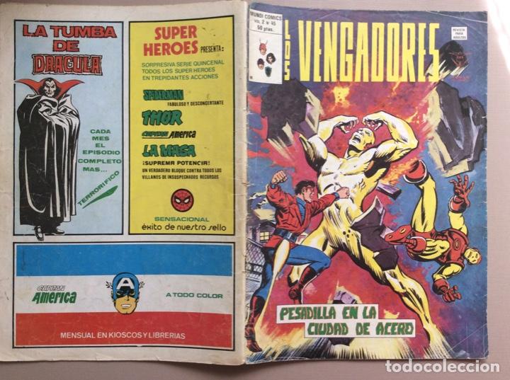 C&oacute;mics: LOS VENGADORES VOLUMEN 2 N&Uacute;MERO 45 - Foto 8