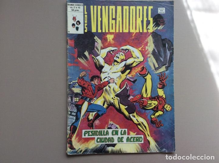 C&oacute;mics: LOS VENGADORES VOLUMEN 2 N&Uacute;MERO 45 - Foto 1