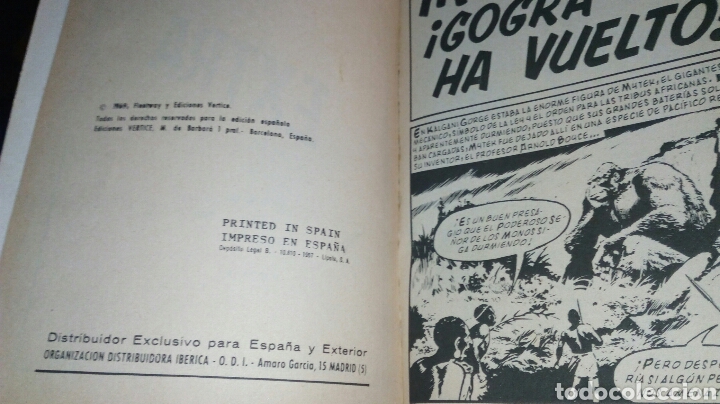 C&oacute;mics: MYTEK EL PODEROSO EXTRA - 1969 N&ordm; 9 ED. VERTICE - Foto 3
