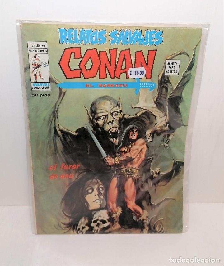 C&oacute;mics: Relatos salvajes Conan: el furor de anu edit. vertice - Foto 1