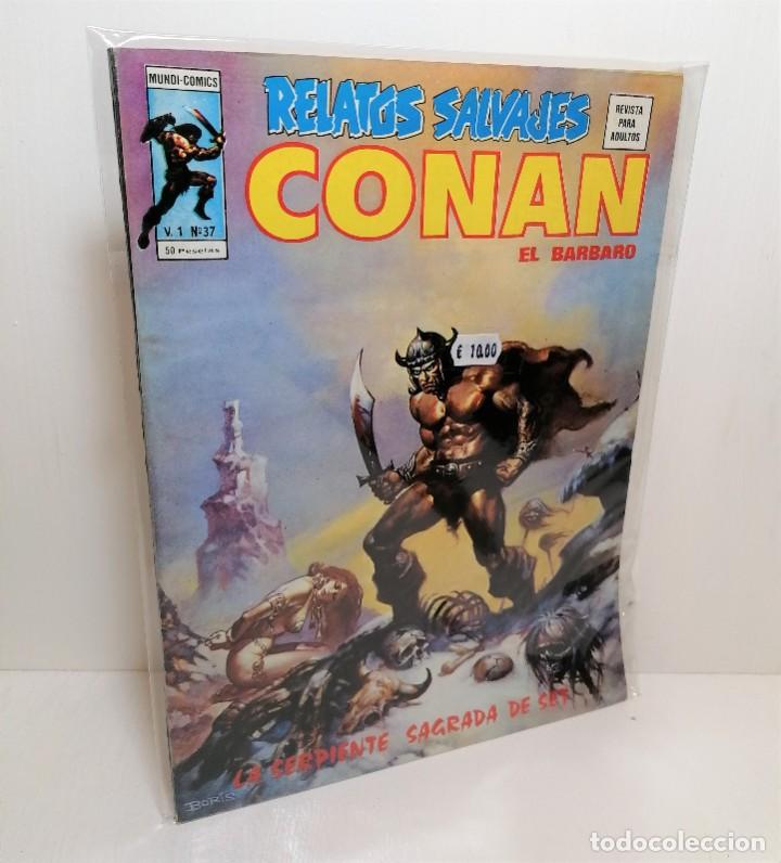 C&oacute;mics: comic relatos salvajes Conan: la serpiente sagrada edit. vertice - Foto 1