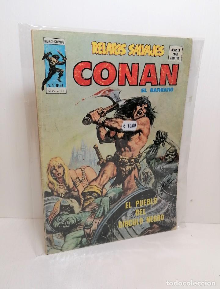 C&oacute;mics: Comic relatos salvajes Conan: el pueblo del circulo negro edit. vertice - Foto 1