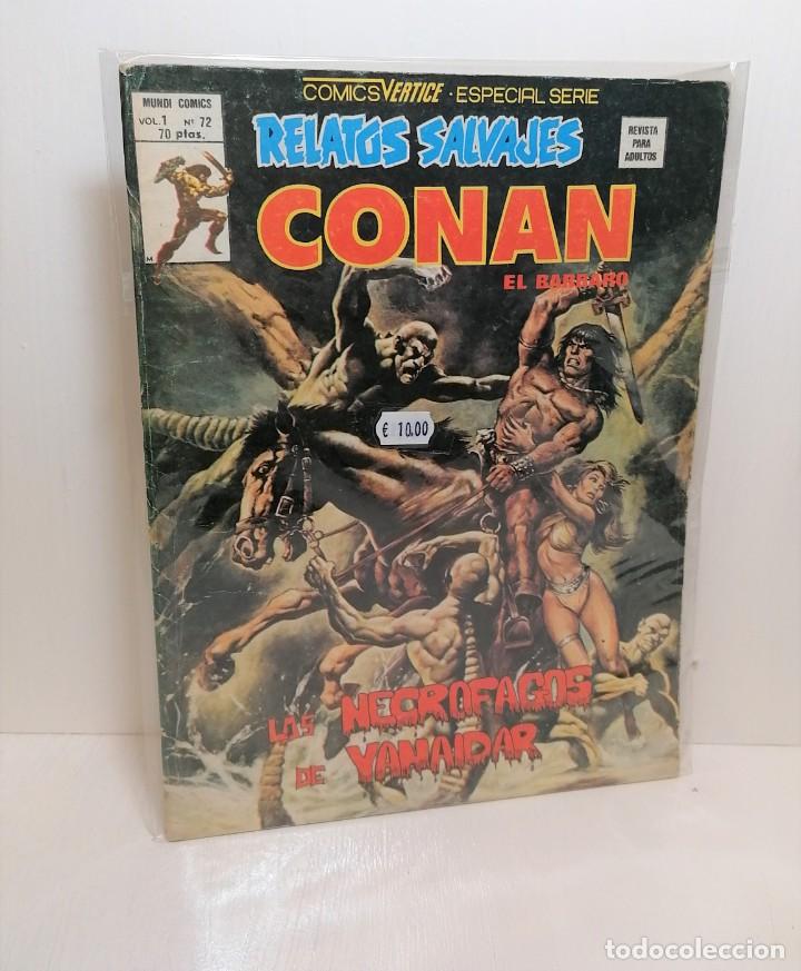 C&oacute;mics: Comic relatos salvajes Conan: los necr&oacute;fagos de yanaidar edit. vertice - Foto 1