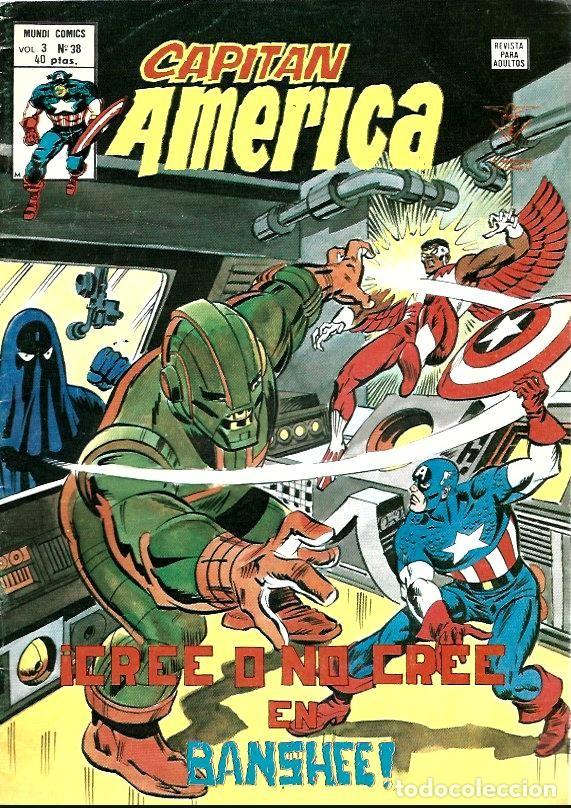 C&oacute;mics: capit&aacute;n am&eacute;rica, vertice volumen 3 n&ordm; 38 - Foto 1