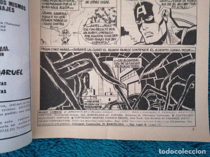 C&oacute;mics: CAPIT&Aacute;N AM&Eacute;RICA V&Eacute;RTICE - Foto 3