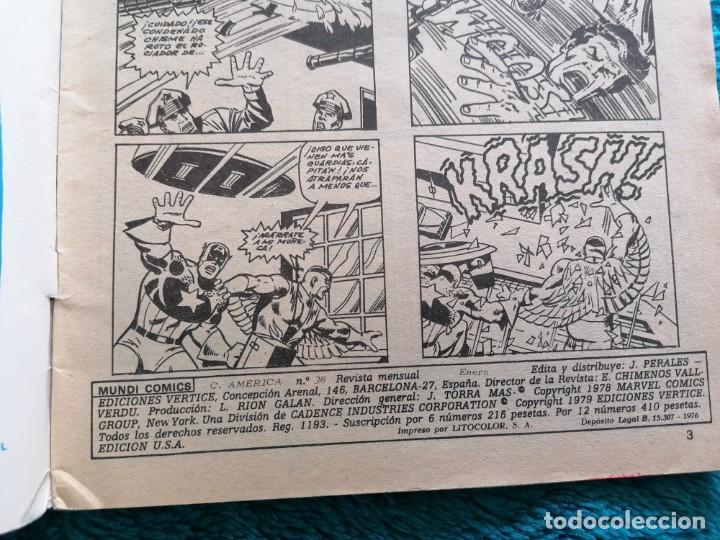 C&oacute;mics: CAPIT&Aacute;N AM&Eacute;RICA V&Eacute;RTICE - Foto 3