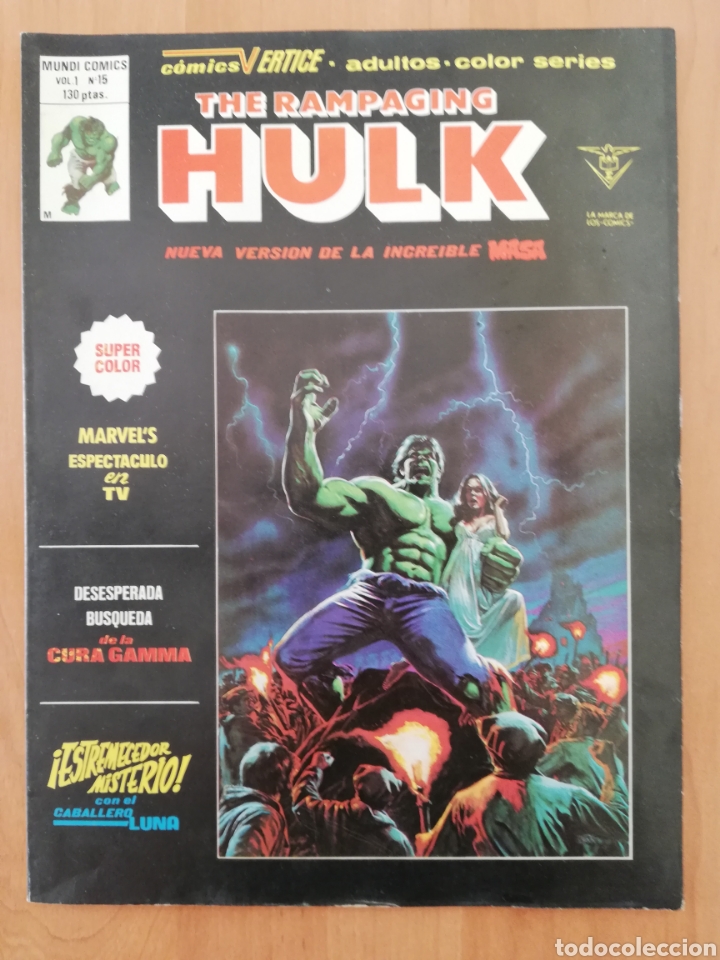 C&oacute;mics: The rampaging Hulk n&deg; 15 vertice - Foto 1