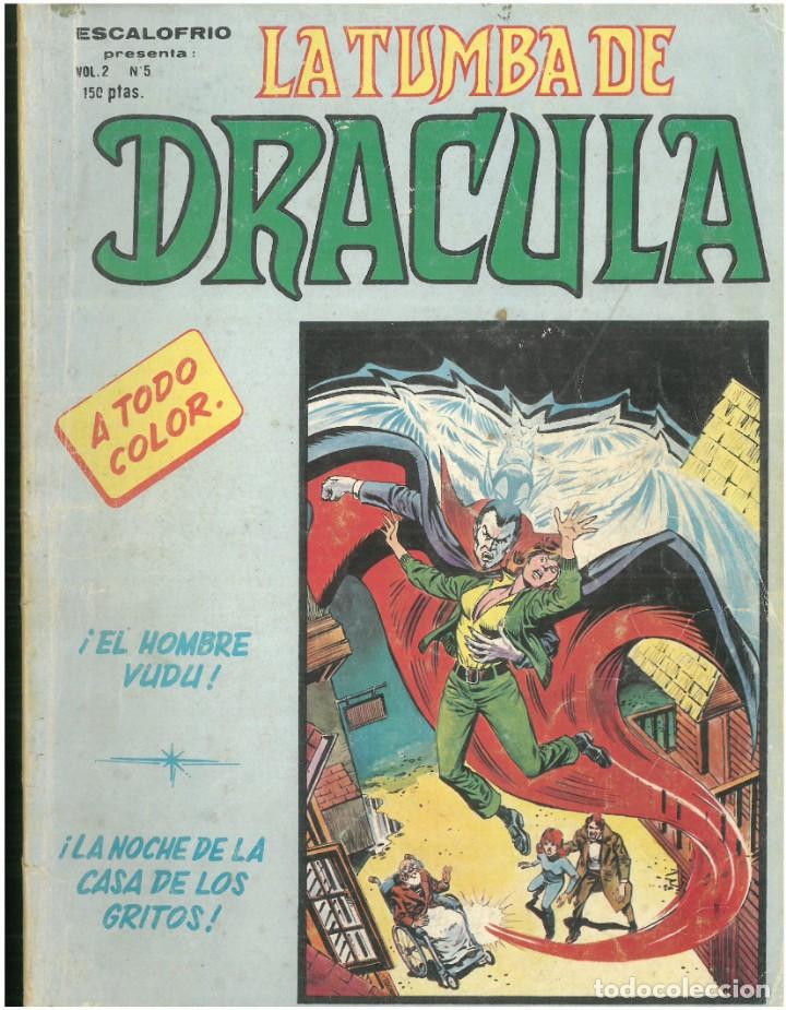 C&oacute;mics: LA TUMBA DE DRACULA. VOLUMEN 2. N&ordm; 5. VERTICE. C-78. - Foto 1