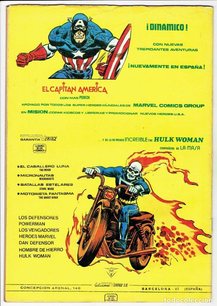C&oacute;mics: FLASH GORDON VOL. 2 N&ordm; 38 - ULAN, HIJO DE MING - VERTICE 1981 - Foto 2