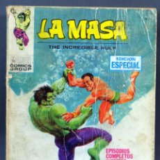 Comics: MARVEL COMICS LA MASA Nº 8 LA MUERTE DE LOS INHUMANOS EDICIONES VÉRTICE TACO 1970. Lote 257830220
