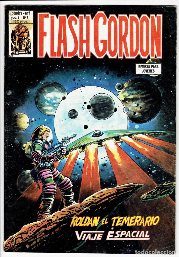C&oacute;mics: FLASH GORDON VOL. 2 N&ordm; 5 - ROLD&Aacute;N EL TEMERARIO - VERTICE - Foto 1
