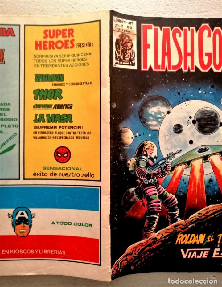 C&oacute;mics: FLASH GORDON VOL. 2 N&ordm; 5 - ROLD&Aacute;N EL TEMERARIO - VERTICE - Foto 3