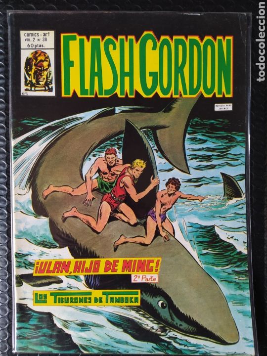 C&oacute;mics: FLASH GORDDON VOL 2 #38 VERTICE-(FN)-BOLSA & BACKBOARD - Foto 1