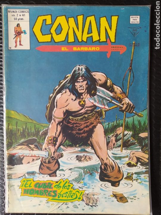C&oacute;mics: CONAN EL B&Aacute;RBARO VOL 2 #41 VERTICE-(FN)-BOLSA & BACKBOARD - Foto 1
