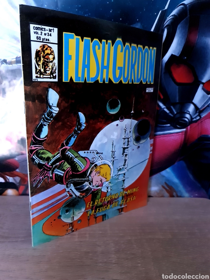 C&oacute;mics: EXCELENTE ESTADO FLASH GORDON 34 VOL II COMICS VERTICE - Foto 1