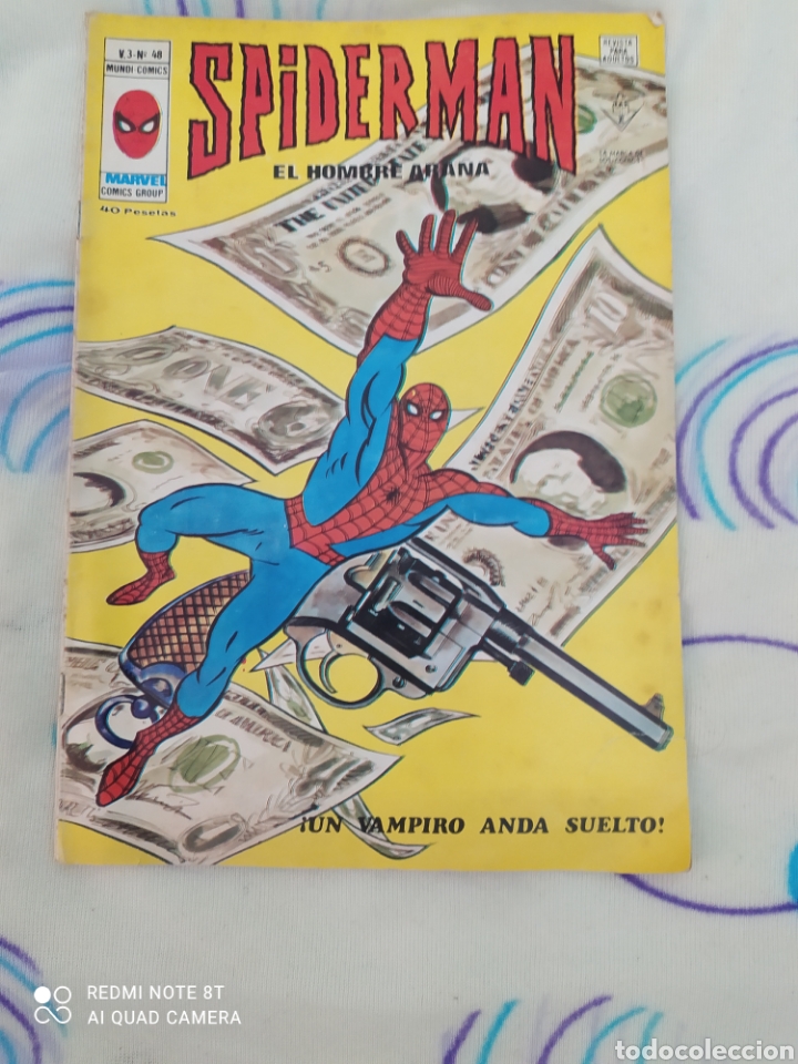 spiderman. comic en blanco y negro. ediciones v - Compra venta en  todocoleccion