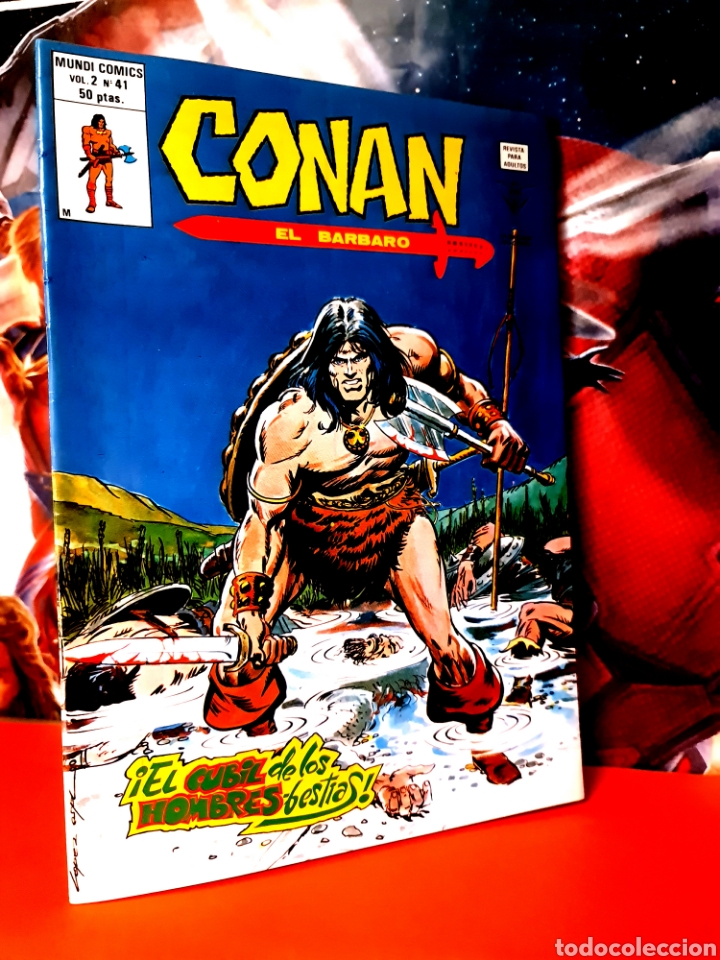 C&oacute;mics: EXCELENTE ESTADO CONAN 41 VOL II MUNDI COMICS MARVEL EDICIONES VERTICE - Foto 1