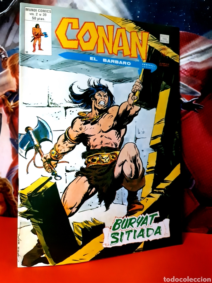 C&oacute;mics: DE KIOSCO CONAN 39 VOL II MUNDI COMICS MARVEL EDICIONES VERTICE - Foto 1