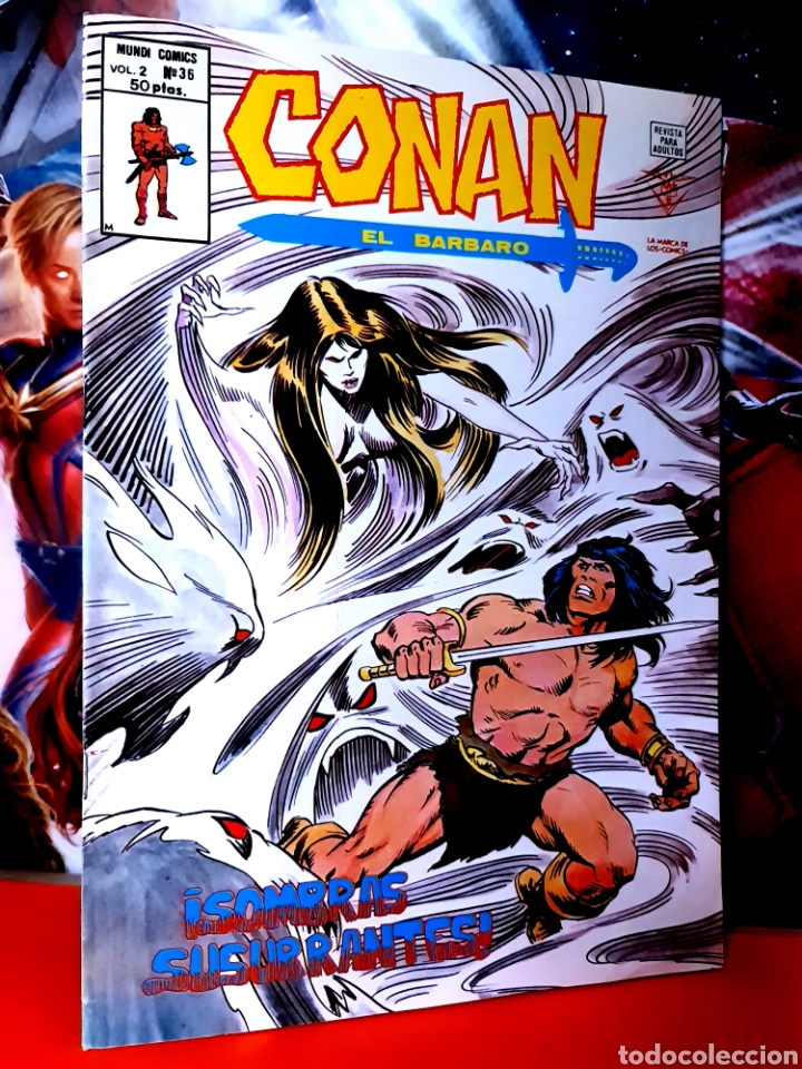 C&oacute;mics: DE KIOSCO CONAN 36 VOL II MUNDI COMICS MARVEL EDICIONES VERTICE - Foto 1