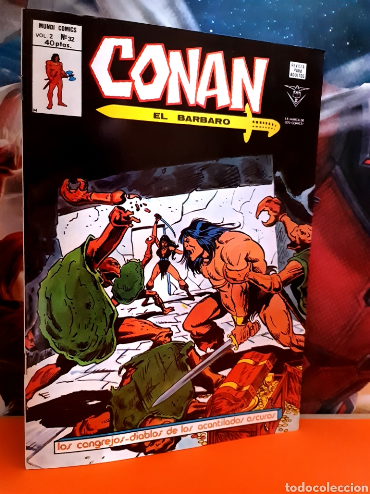 C&oacute;mics: DE KIOSCO CONAN 32 VOL II MUNDI COMICS MARVEL EDICIONES VERTICE - Foto 1