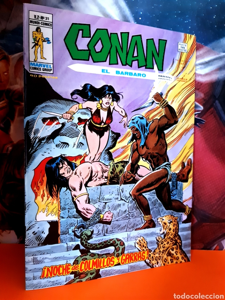 C&oacute;mics: DE KIOSCO CONAN 31 VOL II MUNDI COMICS MARVEL EDICIONES VERTICE - Foto 1