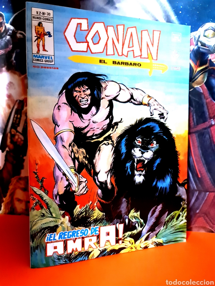 C&oacute;mics: DE KIOSCO CONAN 30 VOL II MUNDI COMICS MARVEL EDICIONES VERTICE - Foto 1