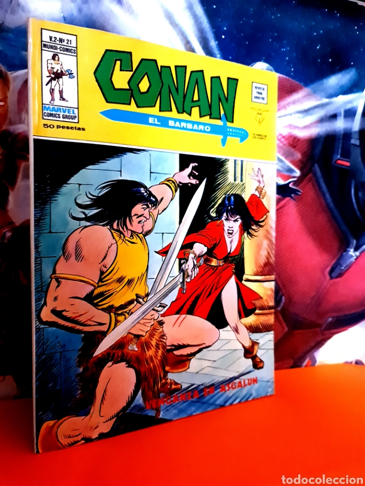 C&oacute;mics: DE KIOSCO CONAN 21 VOL II MUNDI COMICS MARVEL EDICIONES VERTICE - Foto 1