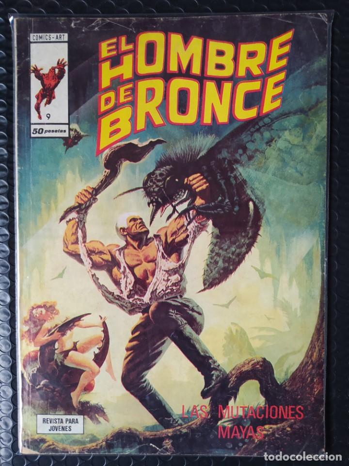 C&oacute;mics: EL HOMBRE DE BRONCE #9-VERTICE-LOPEZ ESP&Iacute;/VG+/BOLSA & BACKBOARD - Foto 1