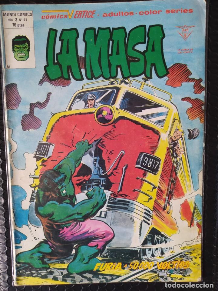 C&oacute;mics: LA MASA V3 N41-VERTICE-LOPEZ ESP&Iacute;/VG+/BOLSA & BACKBOARD - Foto 1
