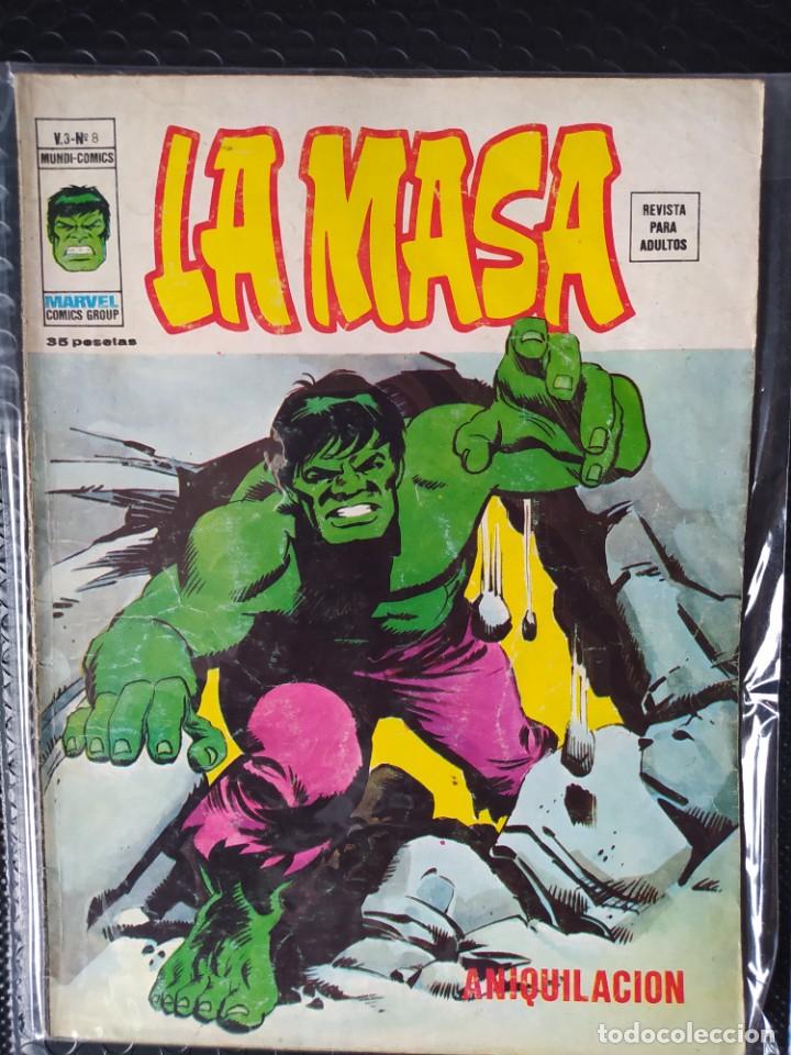 C&oacute;mics: LA MASA V3 N8-VERTICE-LOPEZ ESP&Iacute;/VG+/BOLSA & BACKBOARD - Foto 1
