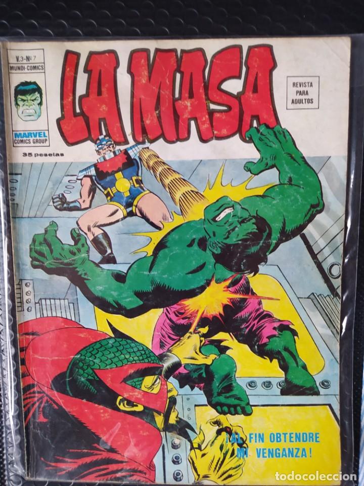 Comics : LA MASA V3 N7-VERTICE-LOPEZ ESPÍ/VG/BOLSA & BACKBOARD