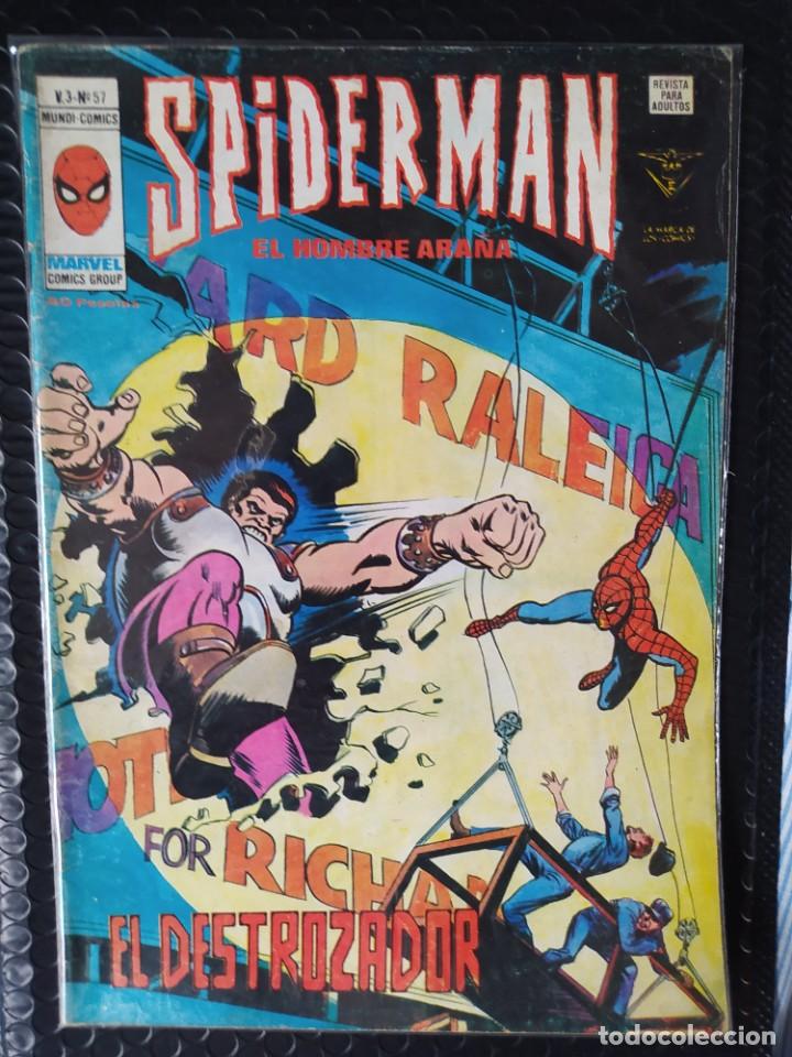 C&oacute;mics: SPIDERMAN V3 N57-VERTICE-LOPEZ ESP&Iacute; /VG/ BOLSA & BACKBOARD - Foto 1