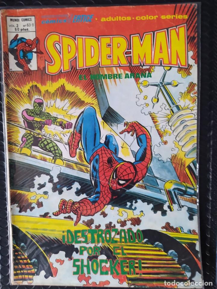C&oacute;mics: SPIDERMAN V3 N 63B-VERTICE-LOPEZ ESP&Iacute; /VG/ BOLSA & BACKBOARD - Foto 1