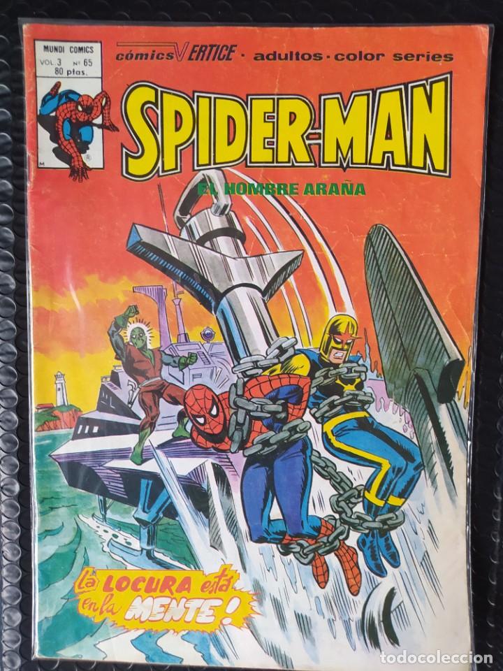 C&oacute;mics: SPIDERMAN V3 N 65-NOVA-VERTICE-LOPEZ ESP&Iacute; /VG/ BOLSA & BACKBOARD - Foto 1