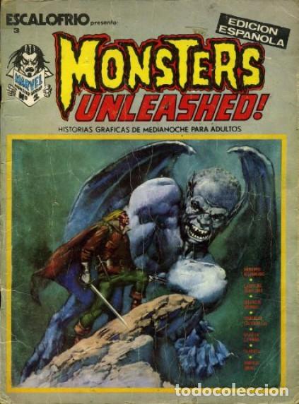 C&oacute;mics: ESCALOFR&Iacute;O-V&Eacute;RTICE- N&ordm; 3 -MONSTERS UNLEASHED!-1973-RALPH REESE-GENE COLAN-BUENO-DIF&Iacute;CIL-4925