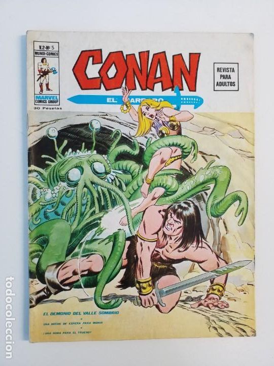 C&oacute;mics: CONAN EL BARBARO 5 VERTICE VOLUMEN 2 VOL. - Foto 1