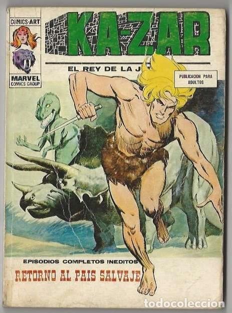 C&oacute;mics: V&eacute;rtice. Kazar. Ka zar Vol1. 8 - Foto 1