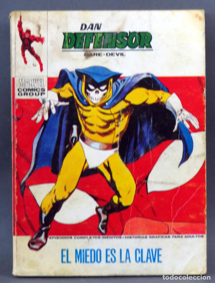 C&oacute;mics: Marvel Comics Dan Defensor n&ordm; 40 El miedo es la clave Ediciones V&eacute;rtice Taco 1972 - Foto 1